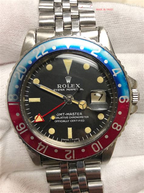 rolex 1675 gmt pepsi|rolex gmt 1675 bezel.